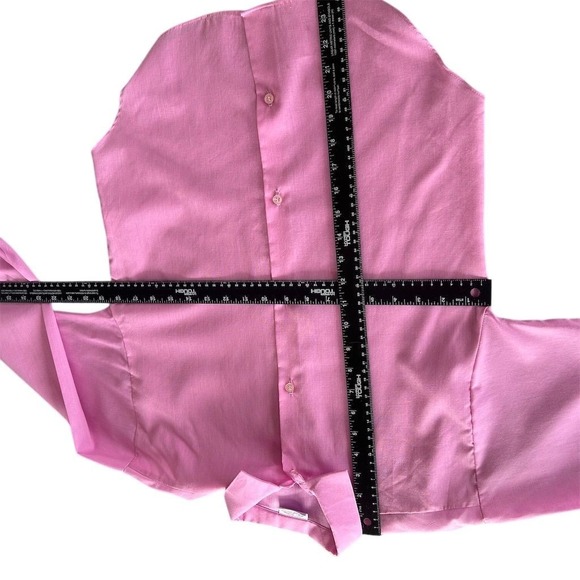 Land N Sea Women's Vintage Purple Button-Up Shirt Size 12 Long Sleeve USA Made - Picture 7 of 8